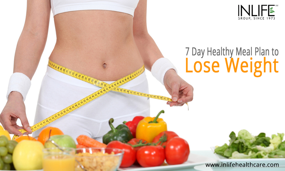 7 Day Healthy Meal Plan to Lose Weight